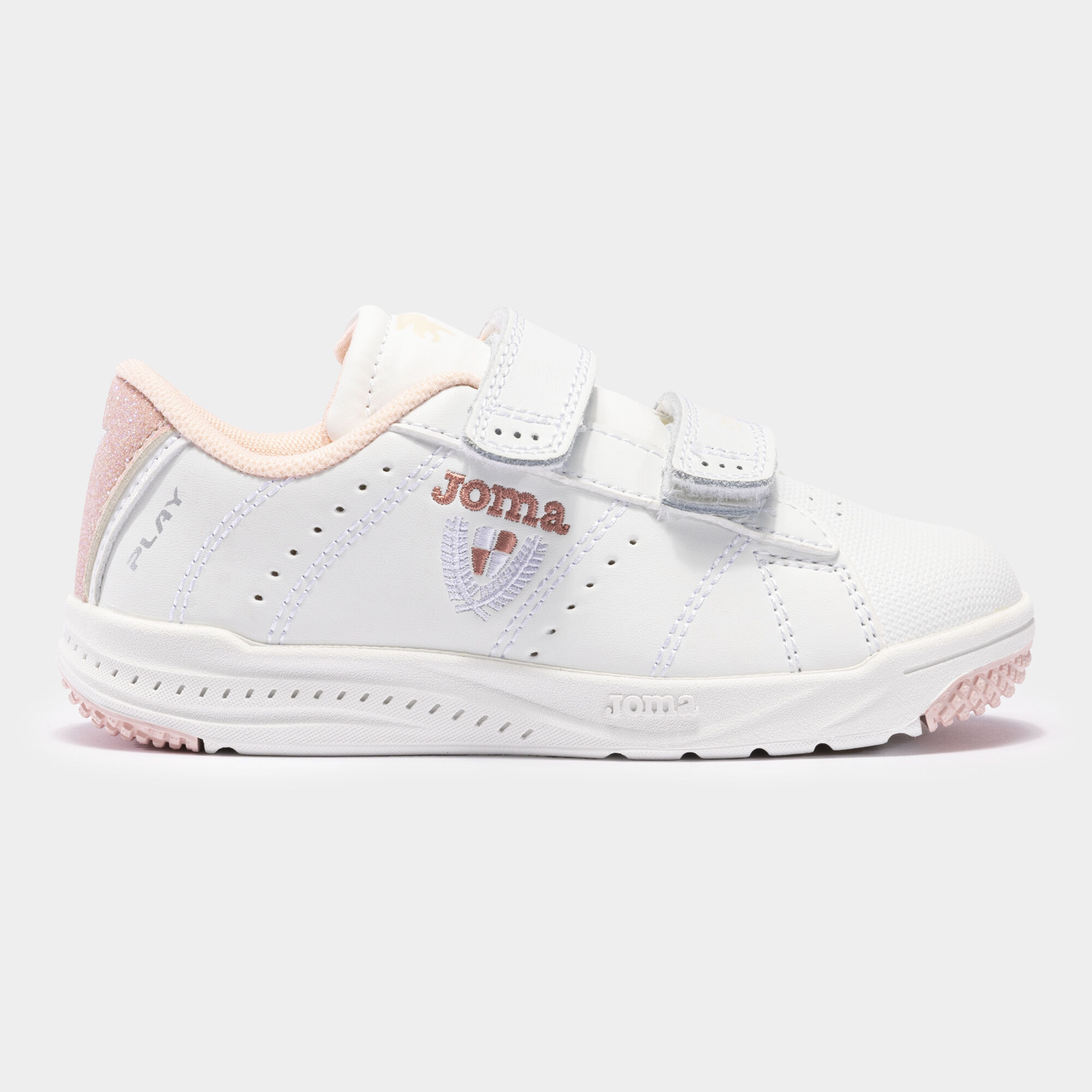 Chaussures casual Play 21 junior blanc rose