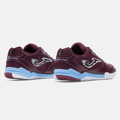 Zapatillas f&uacute;tbol sala Dribling 26 indoor granate