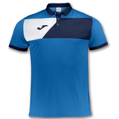 POLO MANCHES COURTES HOMME CREW II BLEU ROI
