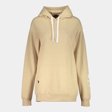 Sudadera con capucha mujer Urban Street beige