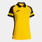 Polo manica corta donna Lider giallo nero