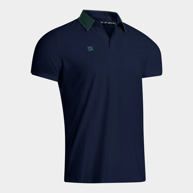 Polo shirt short-sleeve man Elite Club navy blue
