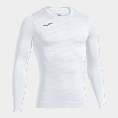 Camiseta manga larga hombre Brama Classic blanco