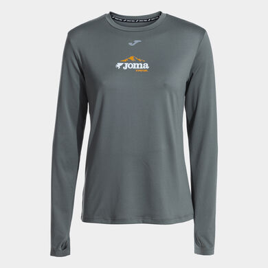 Maglia a manica lunga donna Oficial Joma Trail Team kaki