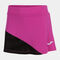 Jupe femme Montreal rose fluo noir