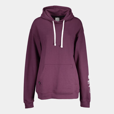 Sudadera con capucha mujer Urban Street burdeos