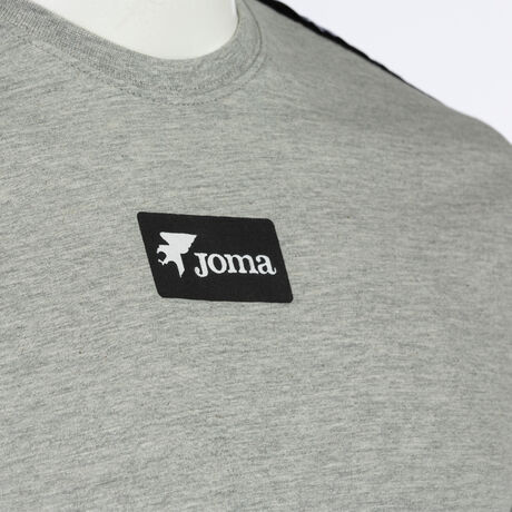 Quedar asombrado pegar tristeza Shirt short sleeve man California melange gray | JOMA®