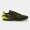Scarpe calcio Aguila 22 terreno solido FG nero giallo fluorescente