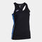 Camiseta tirantes mujer Olimpiada negro royal