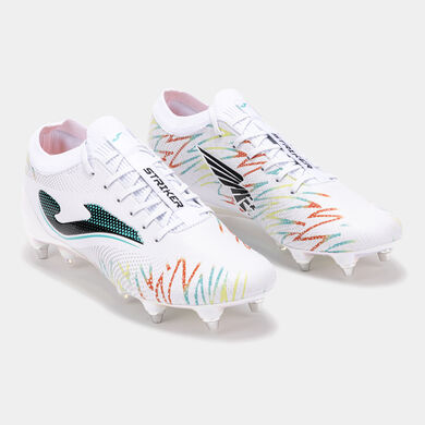 Scarpe da calcio Striker 25 terreno morbido SG bianco