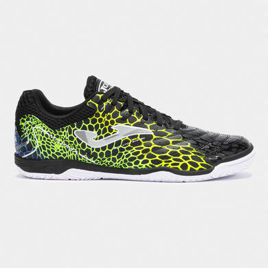 Futsal shoes Maxima 25 indoor black yellow green
