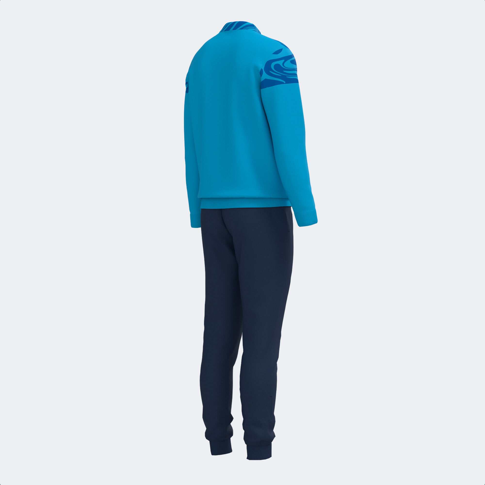 Tracksuit man Lion II sky blue navy blue | JOMA®