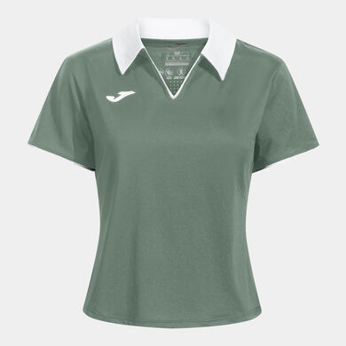 Polo shirt short-sleeve woman Torneo green