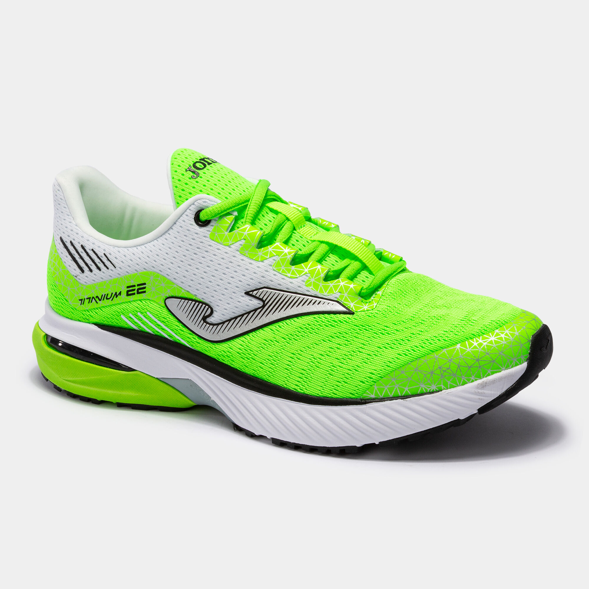 Running shoes Titanium 22 fluorescent white