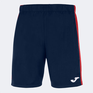 Shorts man Maxi navy blue red