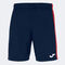 Pantaloncini uomo Maxi blu navy rosso