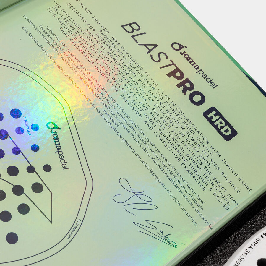 PALA DE P&Aacute;DEL BLAST PRO HRD JUANLU ESBRI