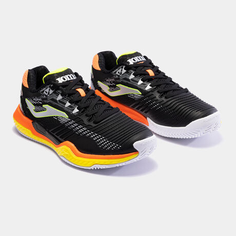Shoes T.Point 23 hard court man black orange