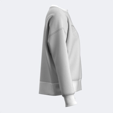 Sweatshirt woman Step white