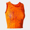 Tanktop frau Elite IX orange