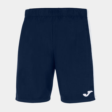 Shorts man Maxi navy blue white