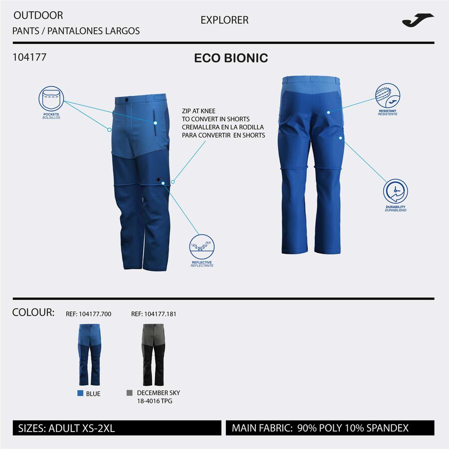 PANTALÓN LARGO EXPLORER