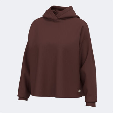 Bluza z kapturem kobiety Mimetic brazowy