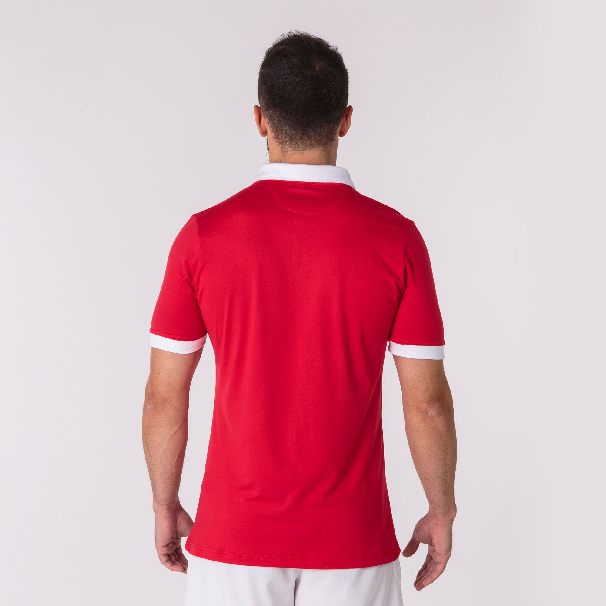 MAILLOT MANCHES COURTES HOMME GOLD II ROUGE BLANC