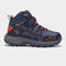 Botas outdoor Utah Jr 24 junior marino naranja
