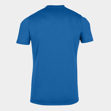 Tricou cu m&acirc;necă scurtă bărbaȚi Academy III albastru regal alb