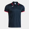 Polo manga corta hombre Combi Premium marino rojo