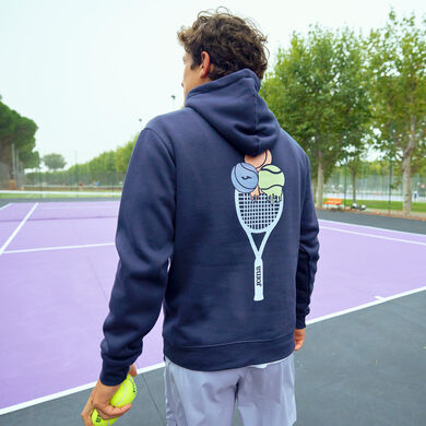 Hooded sweater man Challenge navy blue
