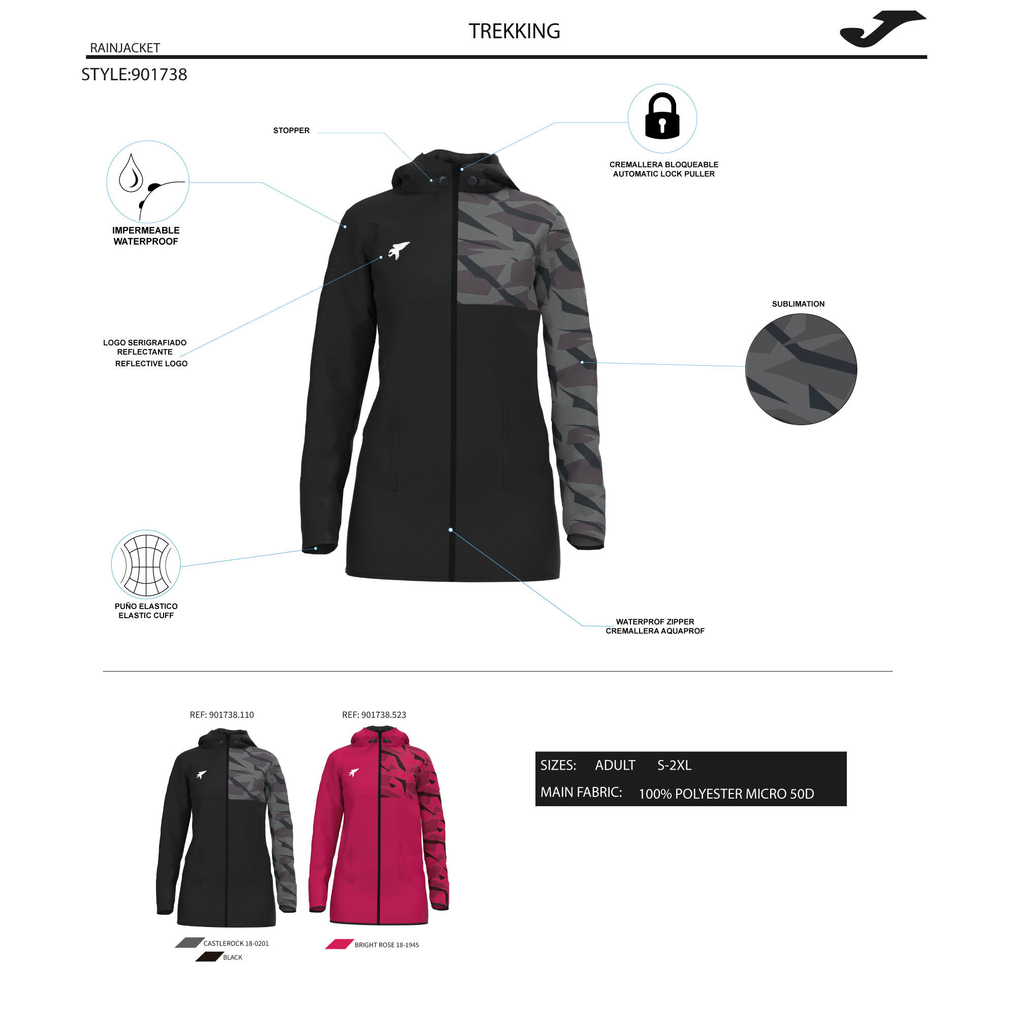 Under armour top trektic rain jacket