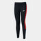 Leggings compridas mulher Eco Championship preto vermelho