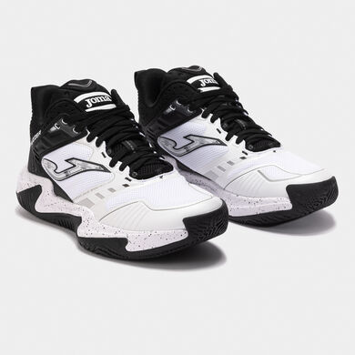 Zapatillas baloncesto Buzzer 25 hombre blanco