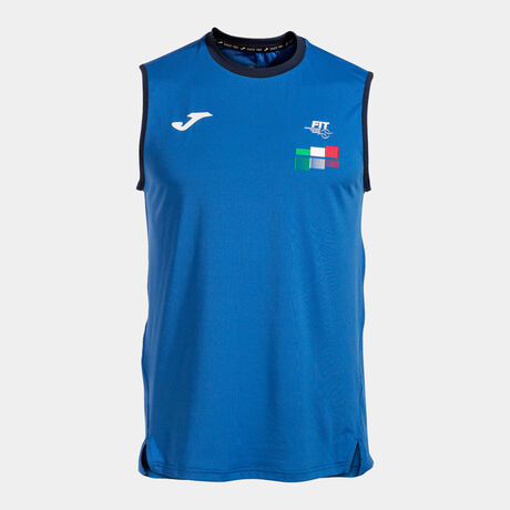 CAMISETA SIN MANGAS FED. ITALIA TENIS