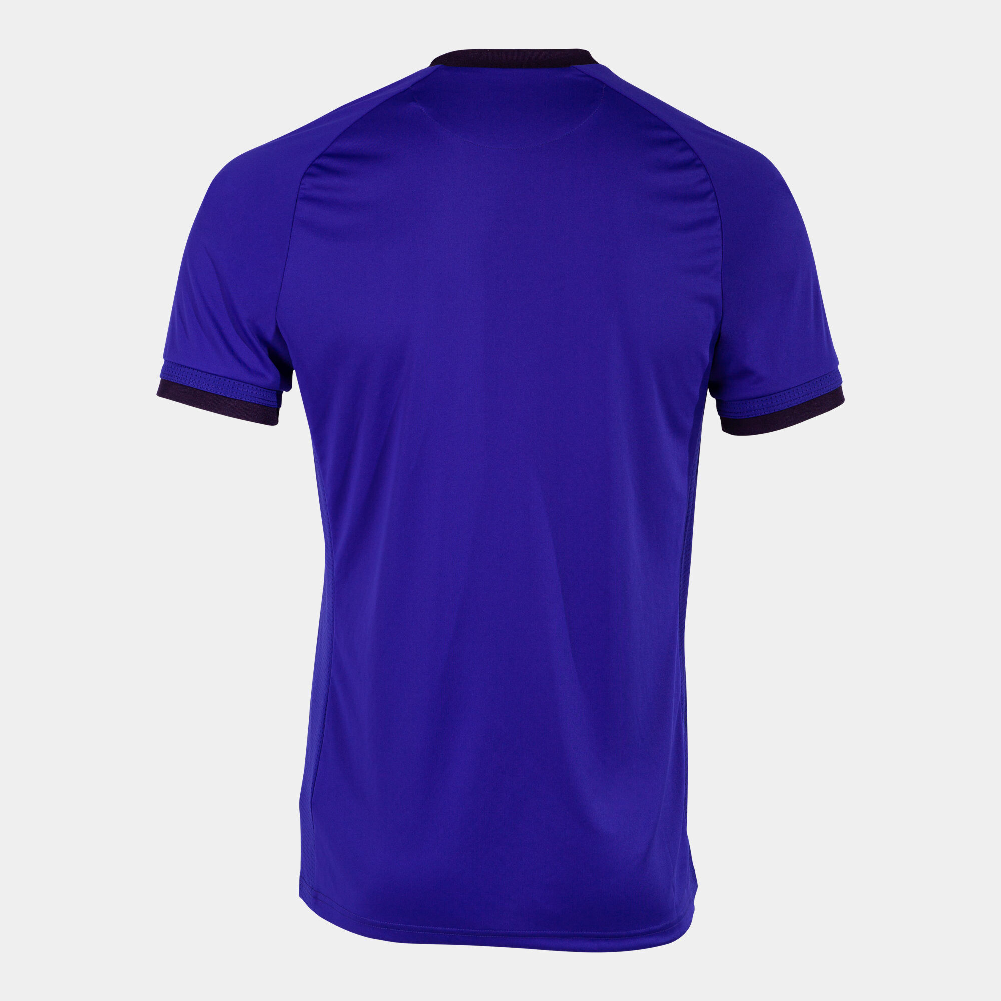 Shirt short sleeve man Gold V purple