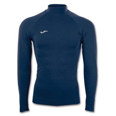 Maillot manches longues unisexe Brama Classic bleu marine