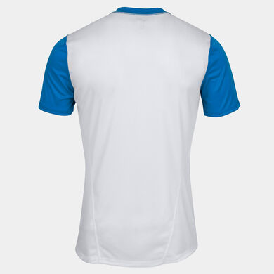 T-shirt manga curta homem Hispa IV branco azul royal