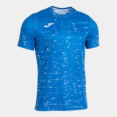 Maillot manches courtes homme Pro team bleu roi blanc