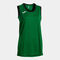 Canotta donna Final Basket III verde nero