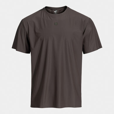 Camiseta manga corta hombre Resort marr&oacute;n