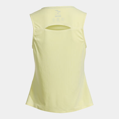 D&eacute;bardeur sans manches femme Challenge jaune