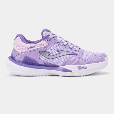 Zapatillas pickleball P.Stroke Lady 26 clay mujer morado