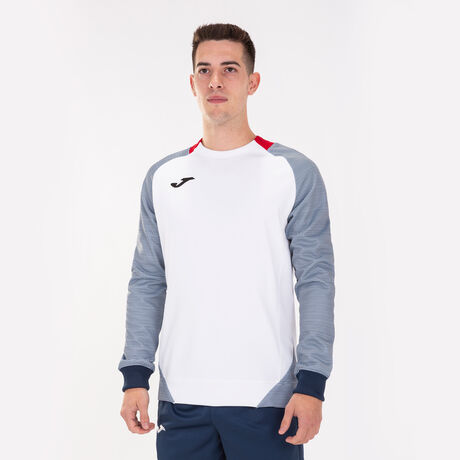 SUDADERA JOMA ESSENTIAL II Talla M Color Blanco