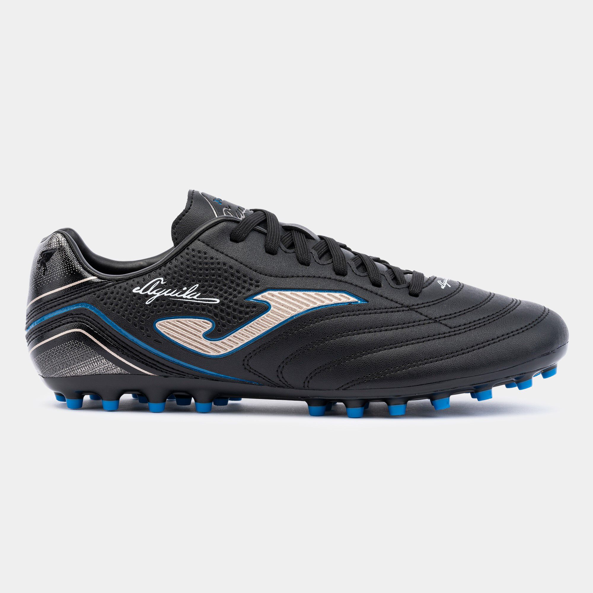 Scarpe calcio Aguila 23 erba artificiale AG nero oro