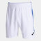 Short homme Performance blanc bleu roi