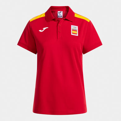 Polo manica corta podio Comitato Olimpico Spagnolo donna