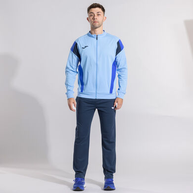 Trainingsanzug mann Montreal himmelsblau dunkelblau