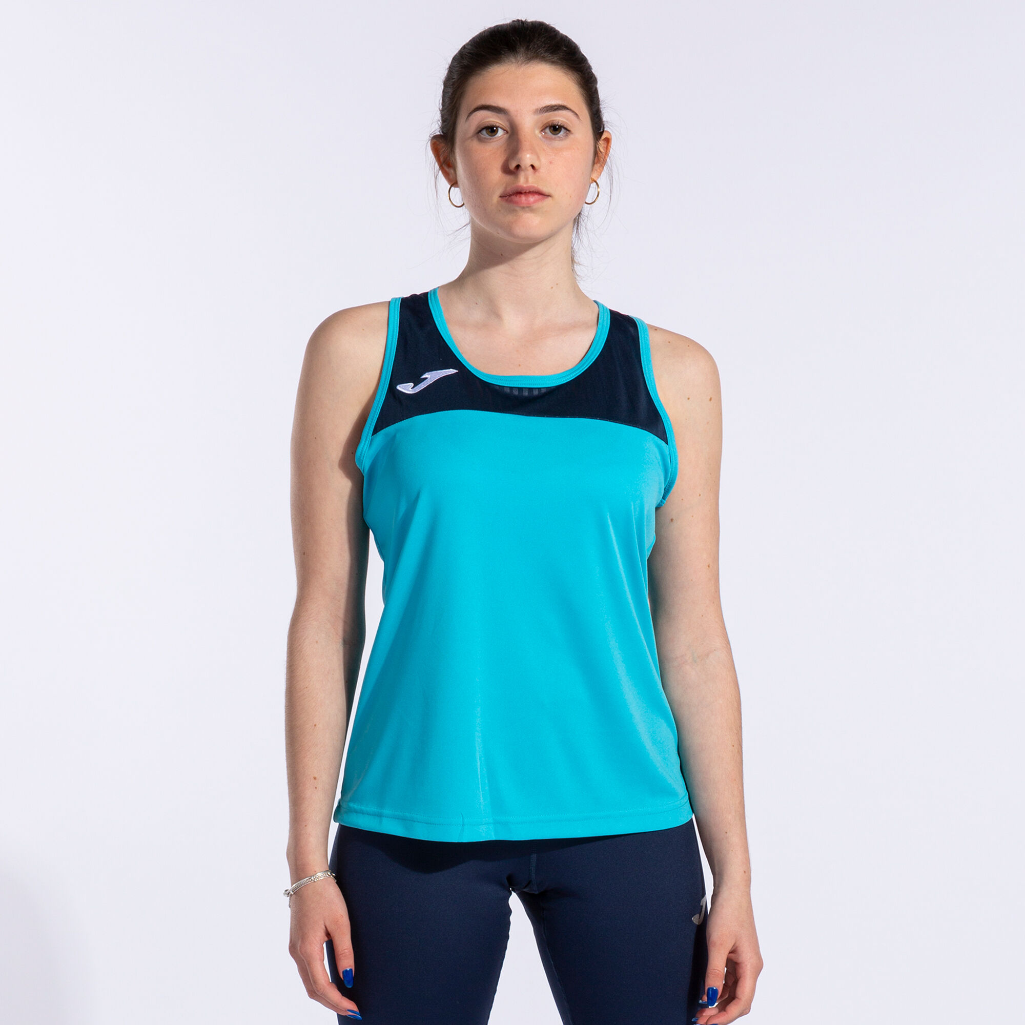 Camiseta tirantes azul marino on sale
